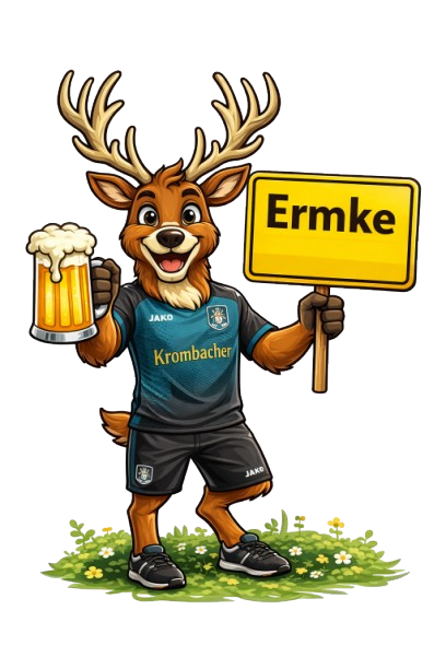 Ermke Hirsch Maskottchen